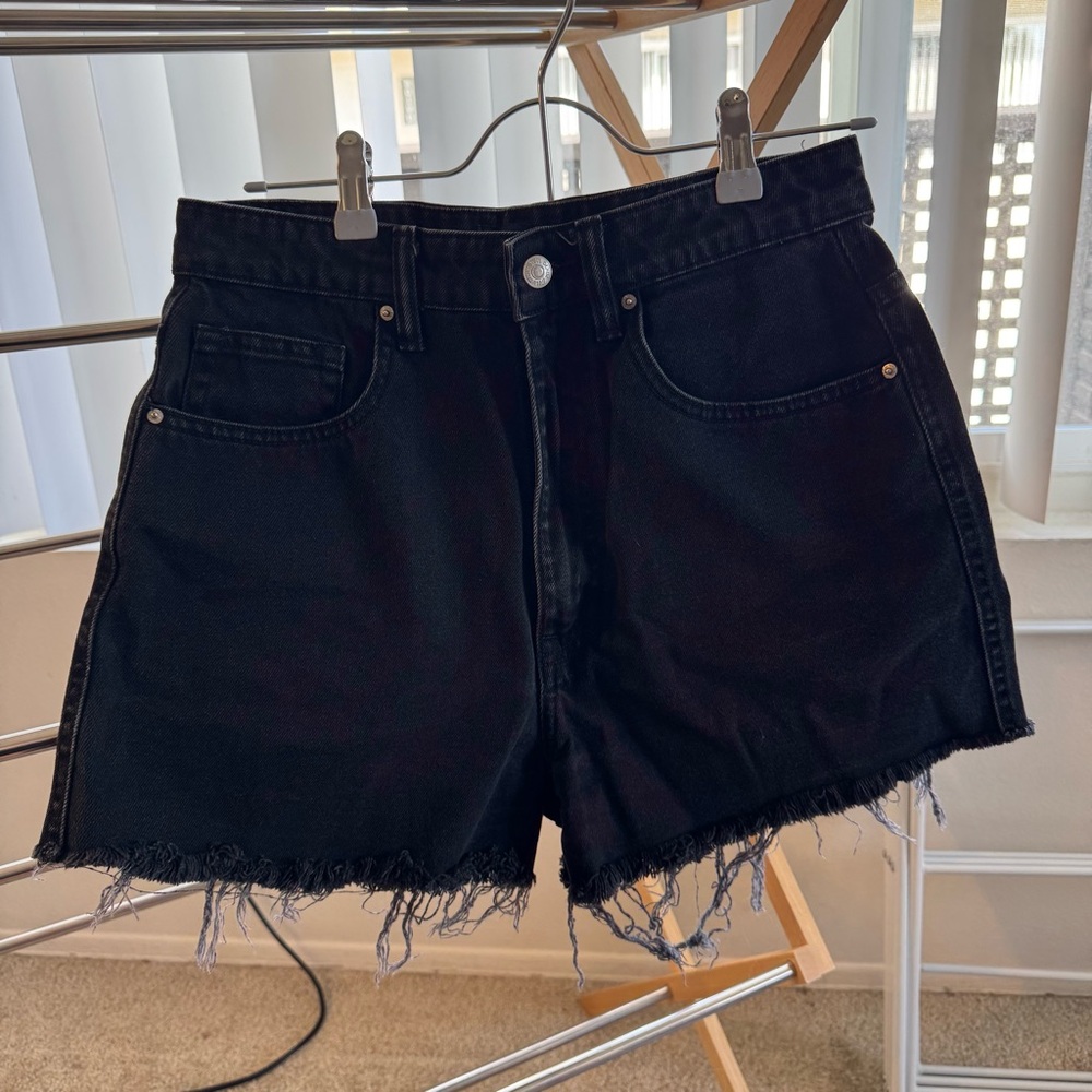 ‼️SOLD‼️ Zara Black Denim Women's Shorts